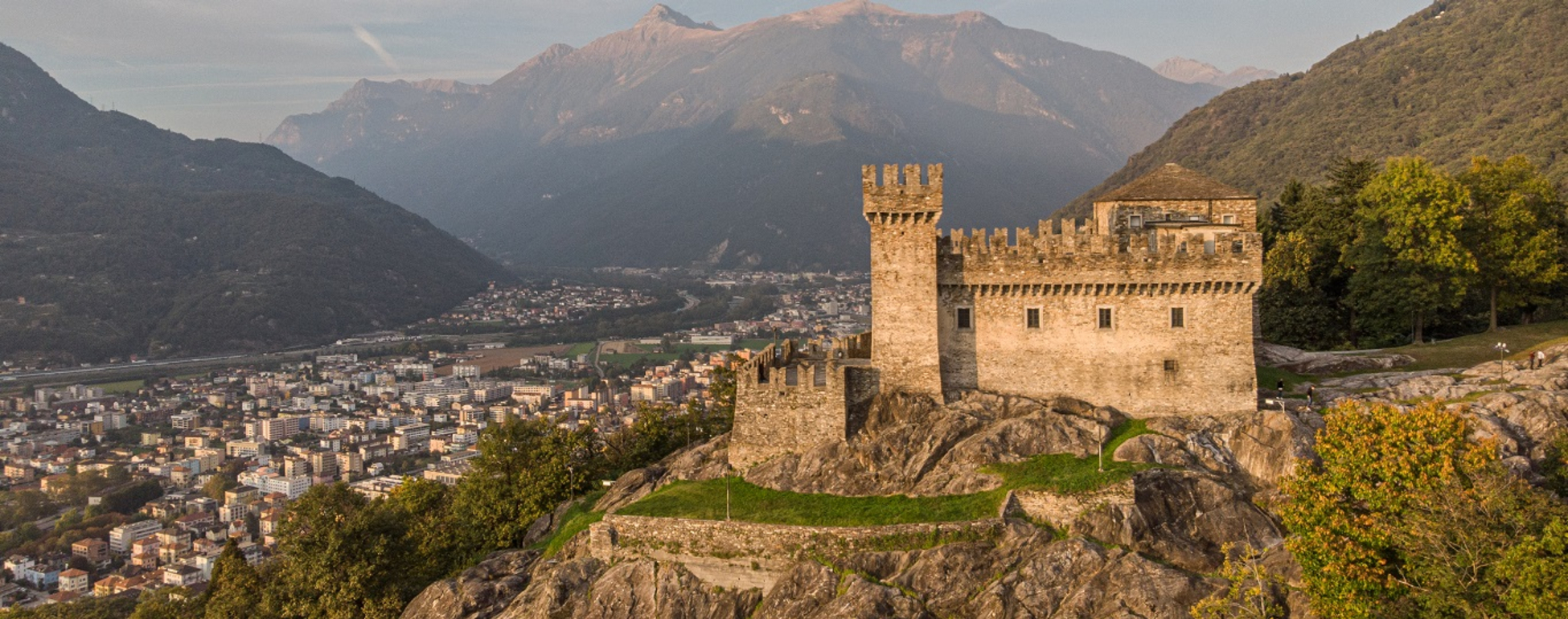 Die Festung von Bellinzona